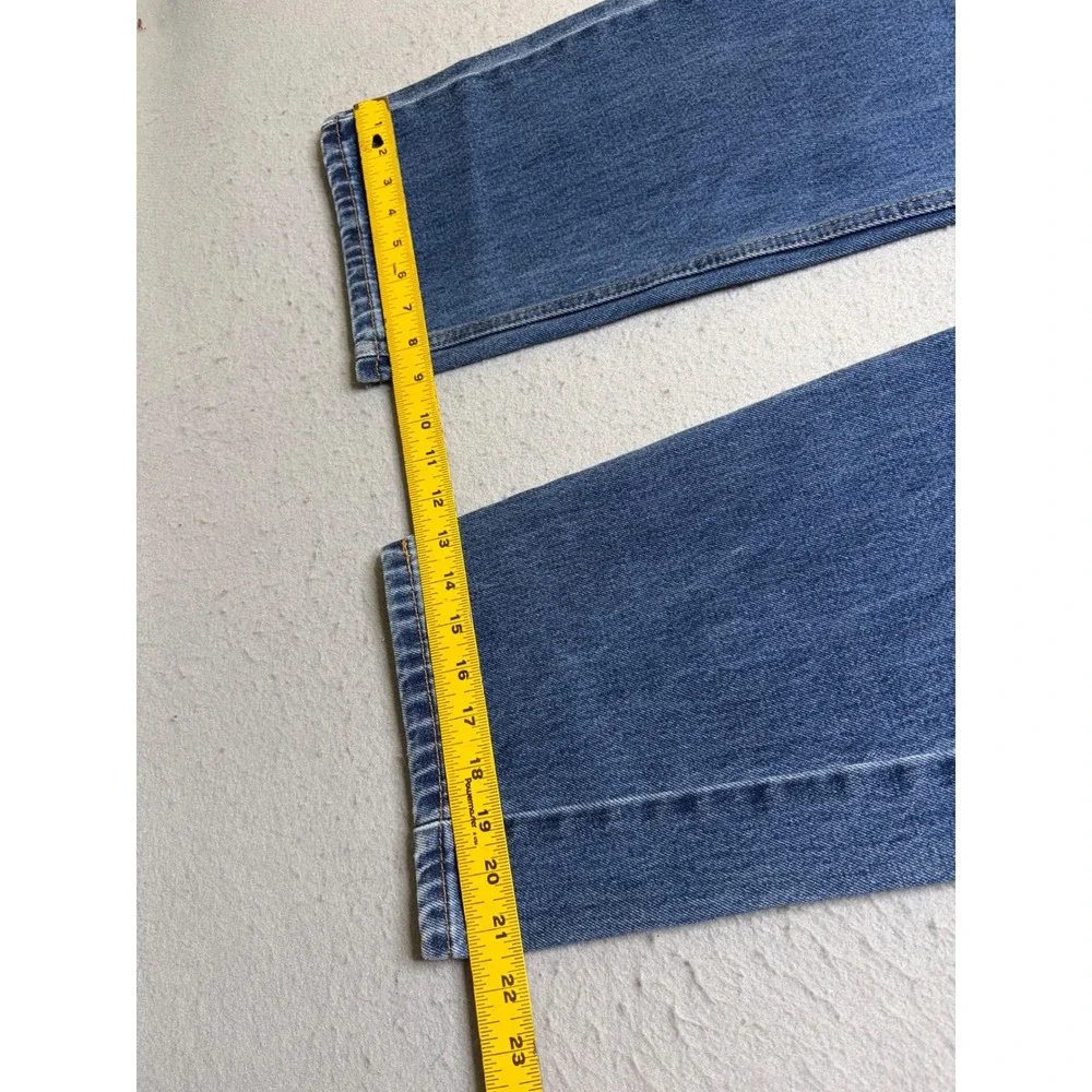 Levi's 505 Jeans Mens 38x29 Blue Regular Fit Straight Leg Denim Pants